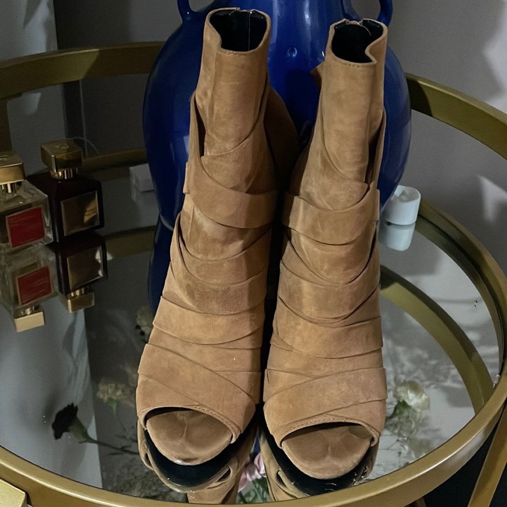 Aldo Suede Carmel Boots